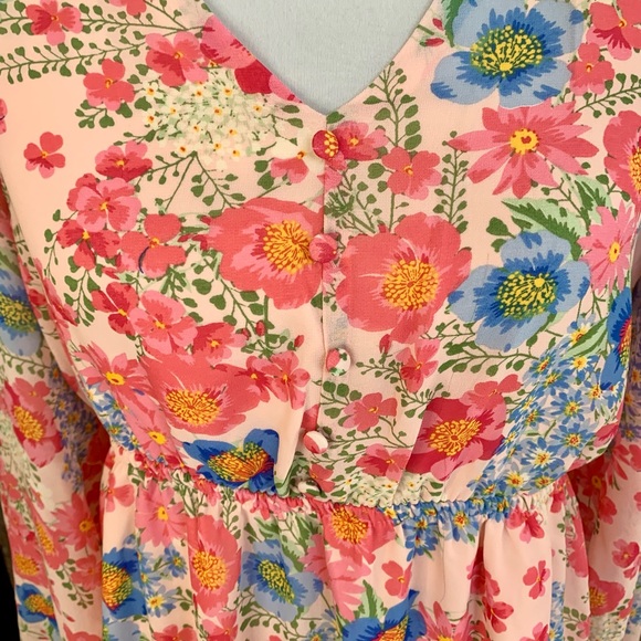 Sugar Lips NWT Baltic Born woman’s floral maxi dress medium - Picture 4 of 10